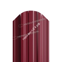Штакетник металлический Trapeze 118 мм RAL3005 красное вино